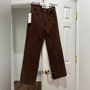 Aritzia Denim Forum Farrah hi-rise wide corduroy jean